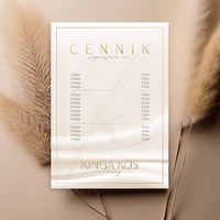 Indywidualny projekt cennika