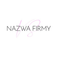 Logo na białym tle z czarnymi literami czcionka klasyczna