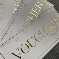 Wydruk Voucher złocony / srebrzony